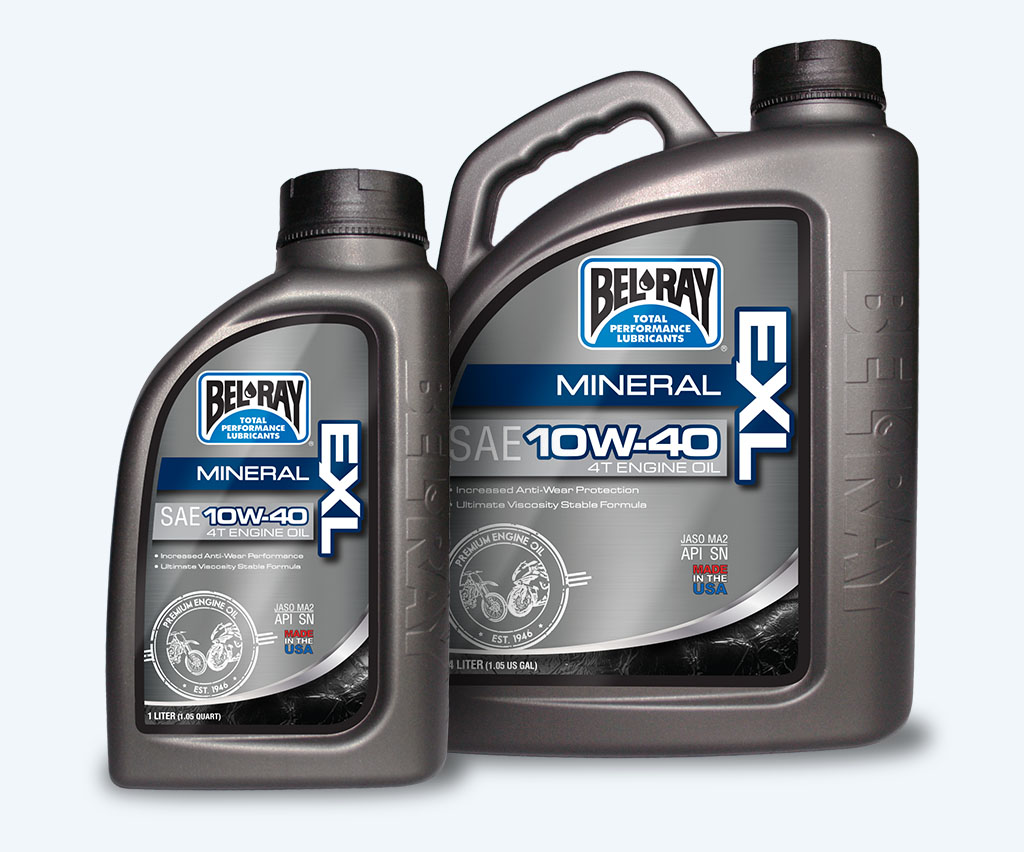 EXL Mineral 4T Engine Oil BelRay